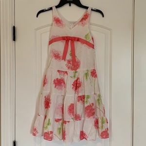 Girls floral summer dress